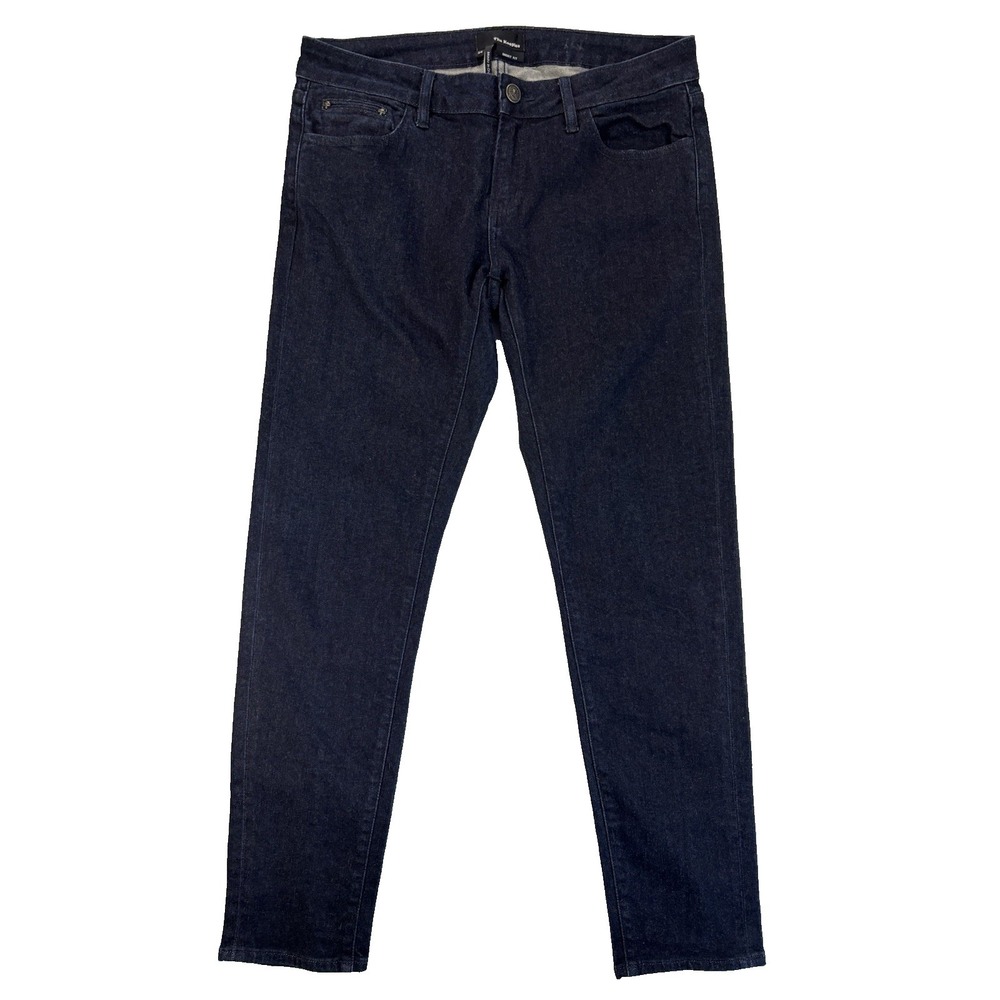 The Kooples Women's 30 Short Fit Sexy Dark Wash Blue Jeans Indie Sleeze Baddie‎